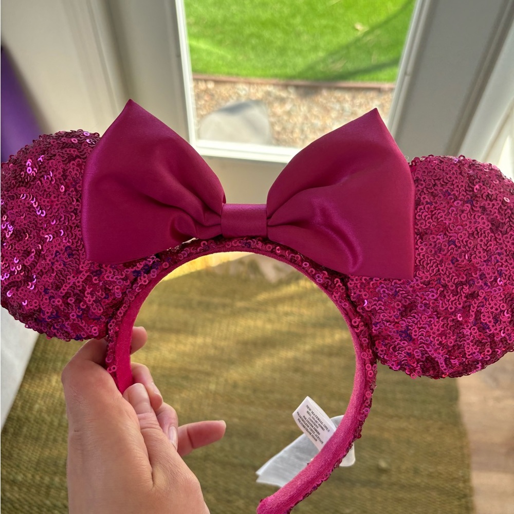 Solid Pink Mickey Ears - image 4
